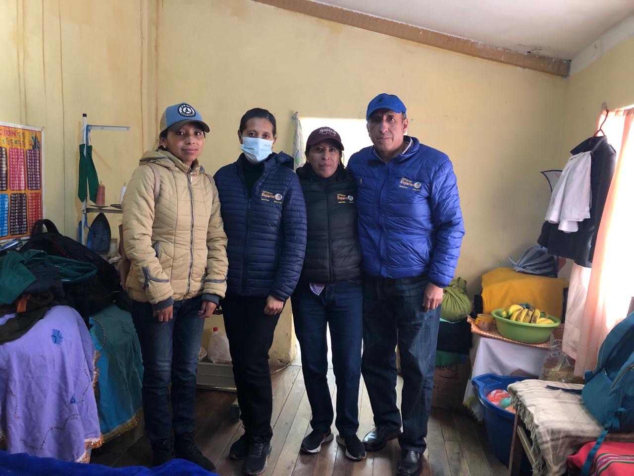 Foto des Teams in Bolivien